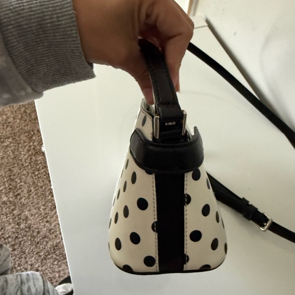 Kate Spade Black and White Polka Dot Crossbody Bag - Picture 6 of 10